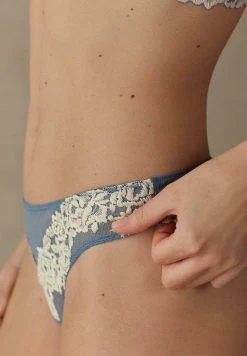 Intimissimi Damen TANGA PRETTY FLOWERS - String - Babyblau Elfenbein 9 Intimissimi Damen TANGA PRETTY FLOWERS - String - Babyblau Elfenbein -INTIMISSIMI Verkäufe f7747515bfce460ba4f69dd0fd2512d6