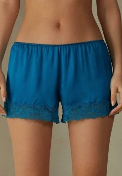 Intimissimi Damen Nachtwäsche Hose - Sprühblau