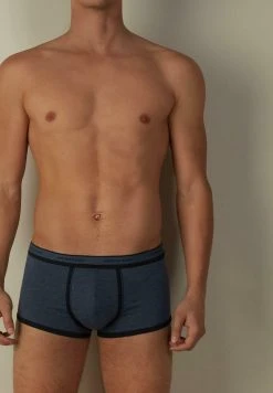 Intimissimi Herren SUPIMA STRETCH - Panties - Blau /denim Blue Blend Midnight Blue