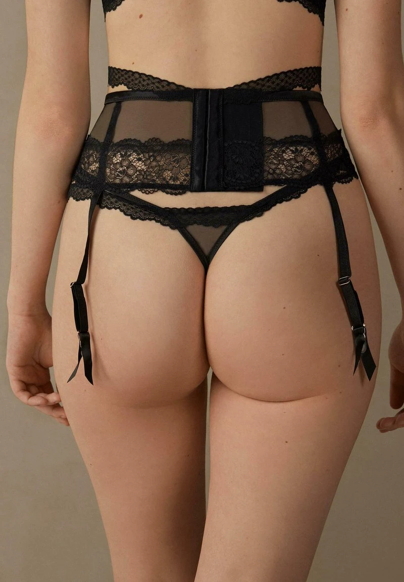 Intimissimi Damen STRUMPFHALTER JARDIN D'AMOUR - Strumpfhalter - Schwarz /black 4 Intimissimi Damen STRUMPFHALTER JARDIN D'AMOUR - Strumpfhalter - Schwarz /black – Bild 2