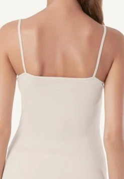 Intimissimi Damen MIT SCHMALEN TRÄGERN AUS LEICHTER MIKROFASER - Unterhemd/-shirt - Off-white
