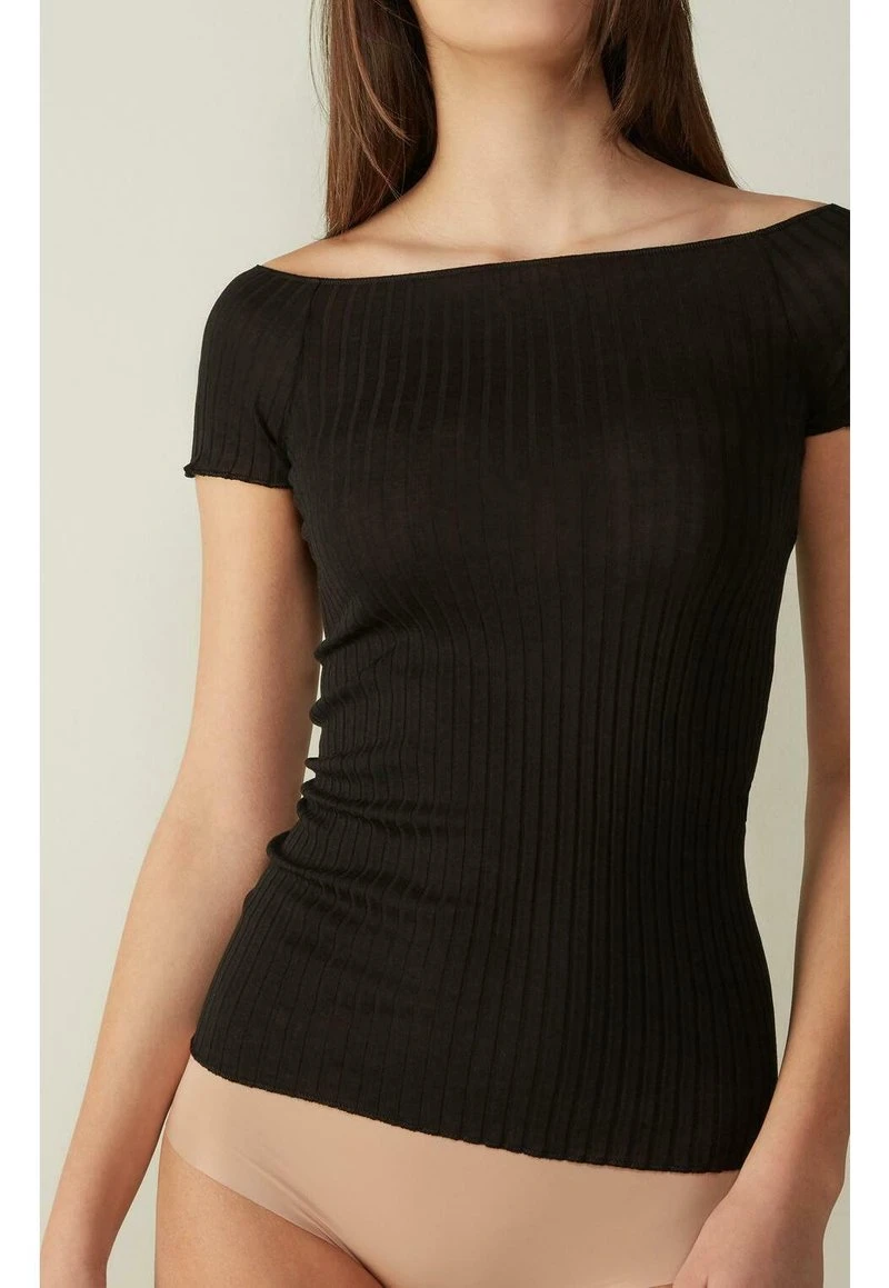 Intimissimi Damen Unterhemd/-shirt - Nero 5 Intimissimi Damen Unterhemd/-shirt - Nero – Bild 3