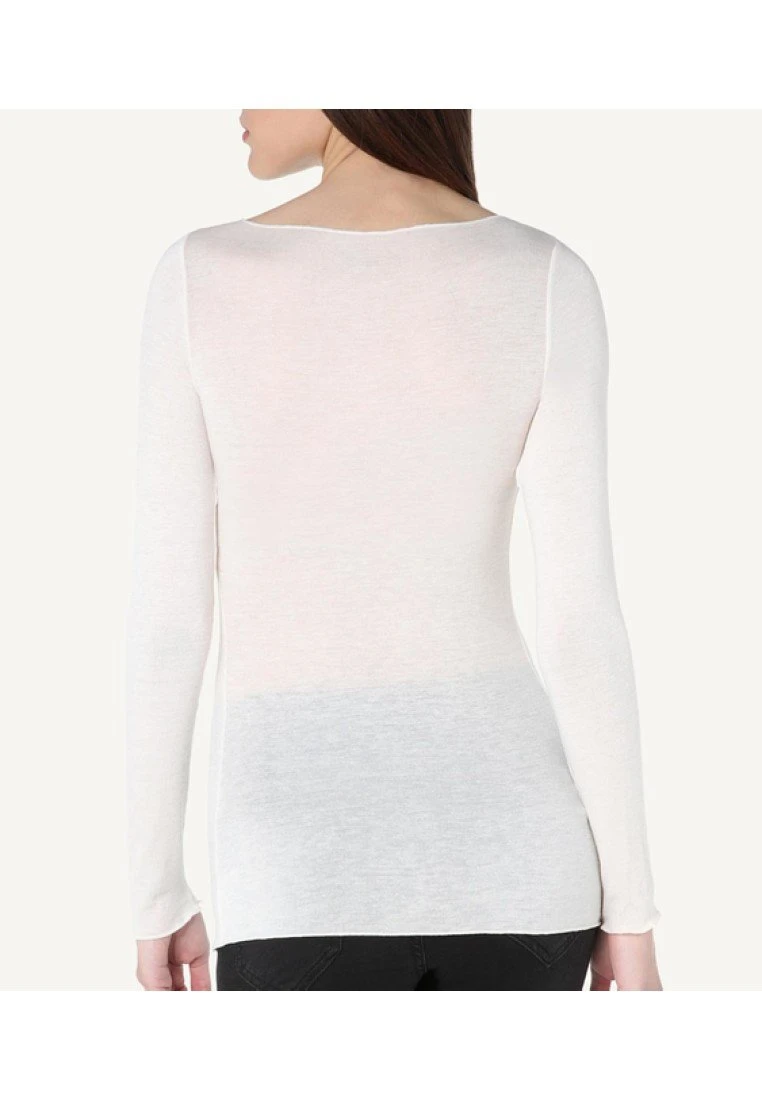 Intimissimi Damen ULTRALIGHT U BOOT AUSSCHNITT - Langarmshirt - White 4 Intimissimi Damen ULTRALIGHT U BOOT AUSSCHNITT - Langarmshirt - White – Bild 2