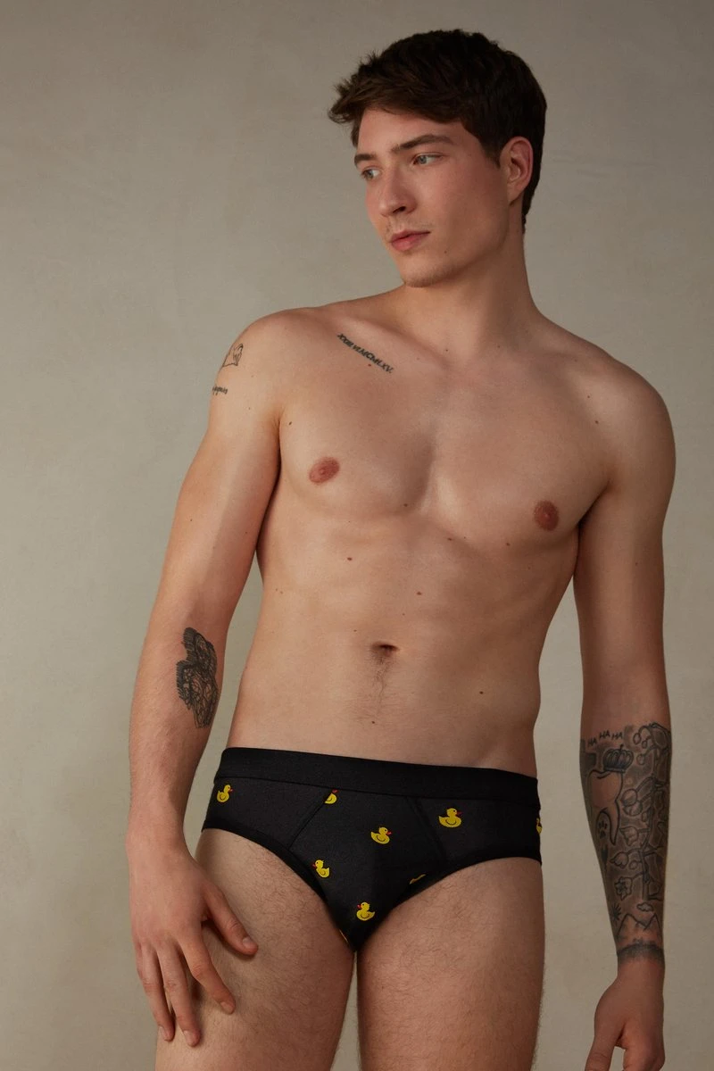 Intimissimi Herren Slip - St Paperelle Nero 3 Intimissimi Herren Slip - St Paperelle Nero