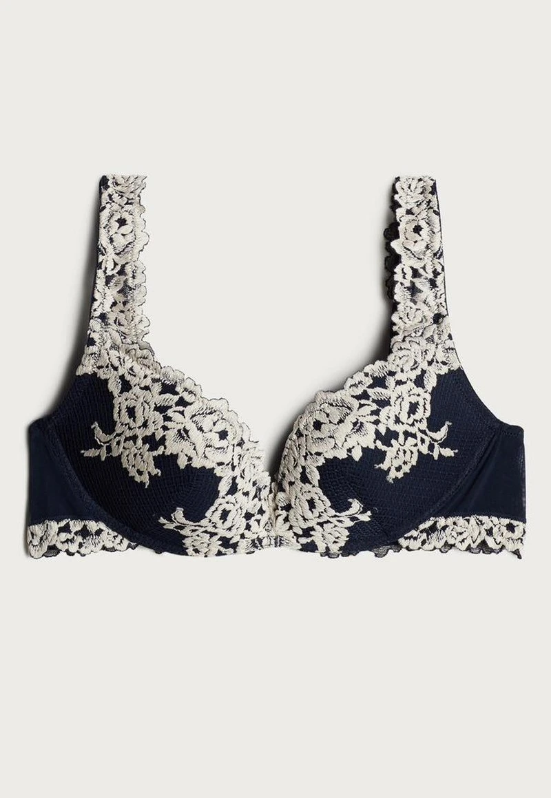 Intimissimi Damen GIOIA PRETTY FLOWERS - Push-up BH - Blau/intense Blue/vanilla 6 Intimissimi Damen GIOIA PRETTY FLOWERS - Push-up BH - Blau/intense Blue/vanilla – Bild 4