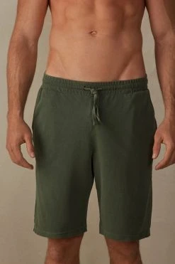 Intimissimi Herren PANTALÓN CORTO DE - Shorts - Militarygreen