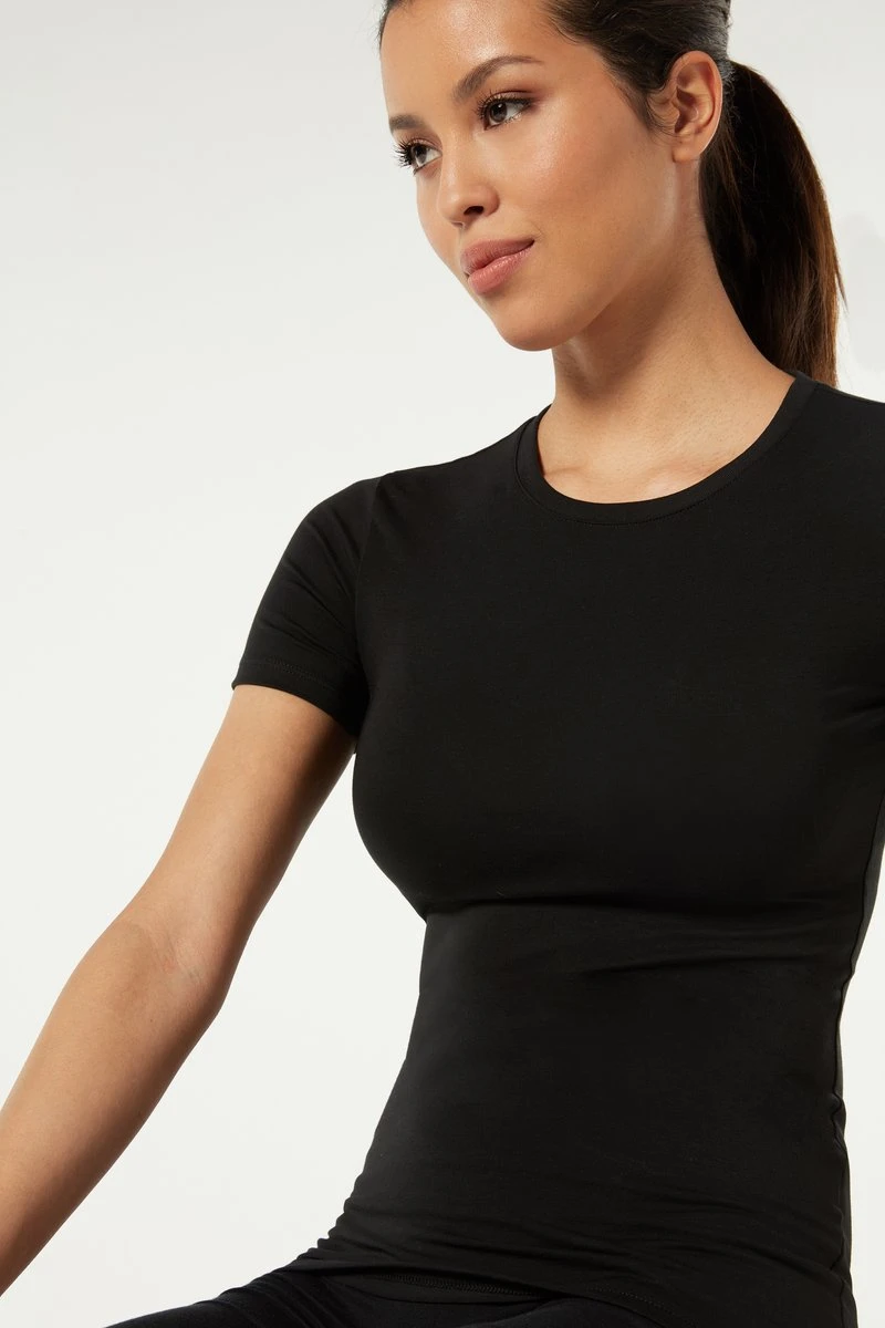 Intimissimi Damen MIT STRETCHANTEIL - Unterhemd/-shirt - Nero 6 Intimissimi Damen MIT STRETCHANTEIL - Unterhemd/-shirt - Nero – Bild 4